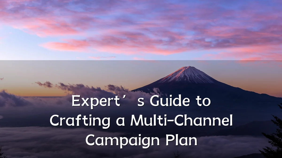 Expert’s Guide to Crafting a Multi-Channel Campaign Plan