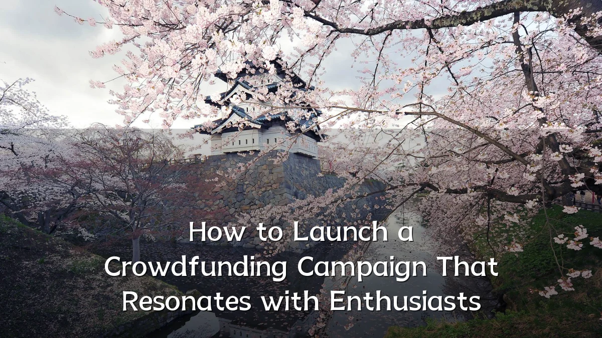 How to Launch a Crowdfunding Campaign That Resonates with Enthusiasts