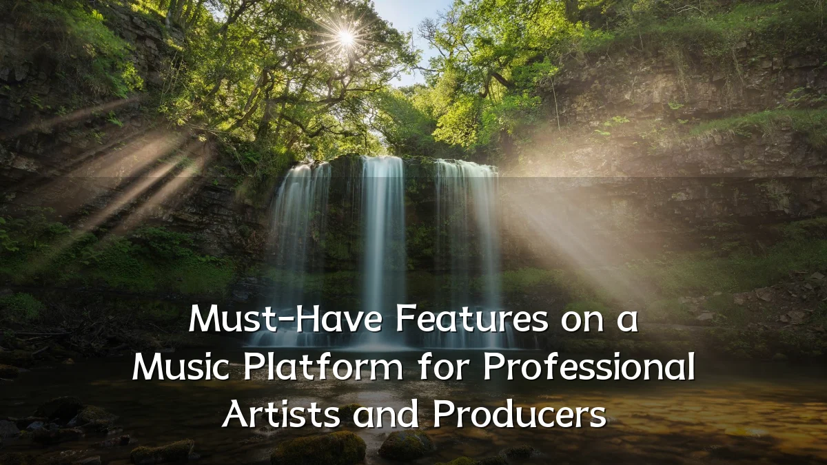 Must-Have Features on a Music Platform for Professional Artists and Producers