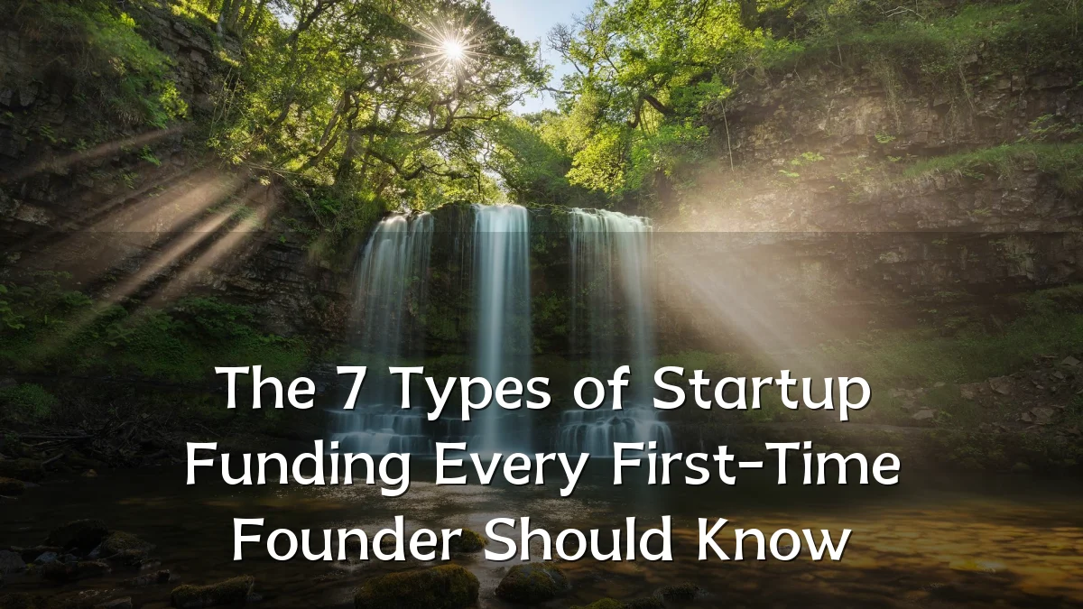 The 7 Types of Startup Funding Every First-Time Founder Should Know