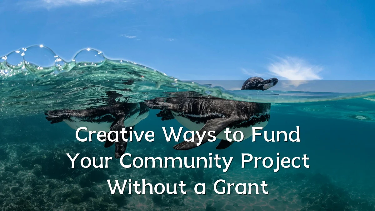 Creative Ways to Fund Your Community Project Without a Grant