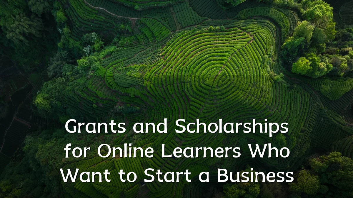 Grants and Scholarships for Online Learners Who Want to Start a Business