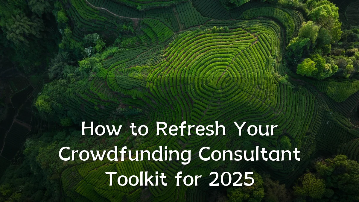 How to Refresh Your Crowdfunding Consultant Toolkit for 2025
