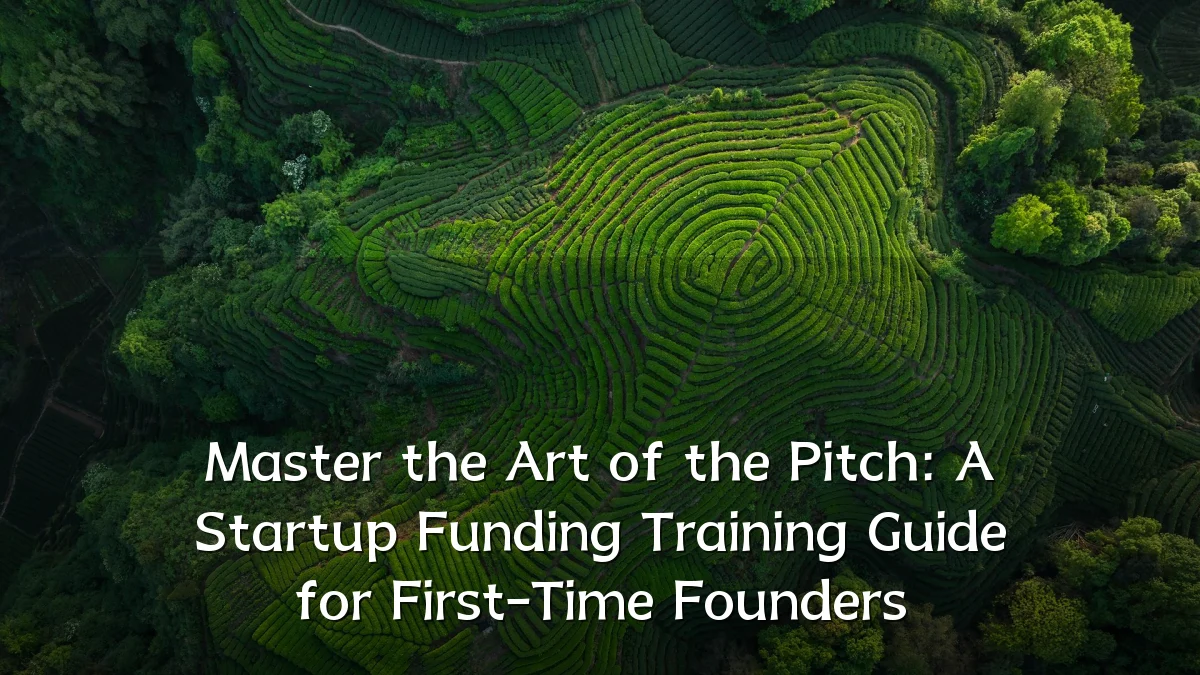 Master the Art of the Pitch: A Startup Funding Training Guide for First-Time Founders