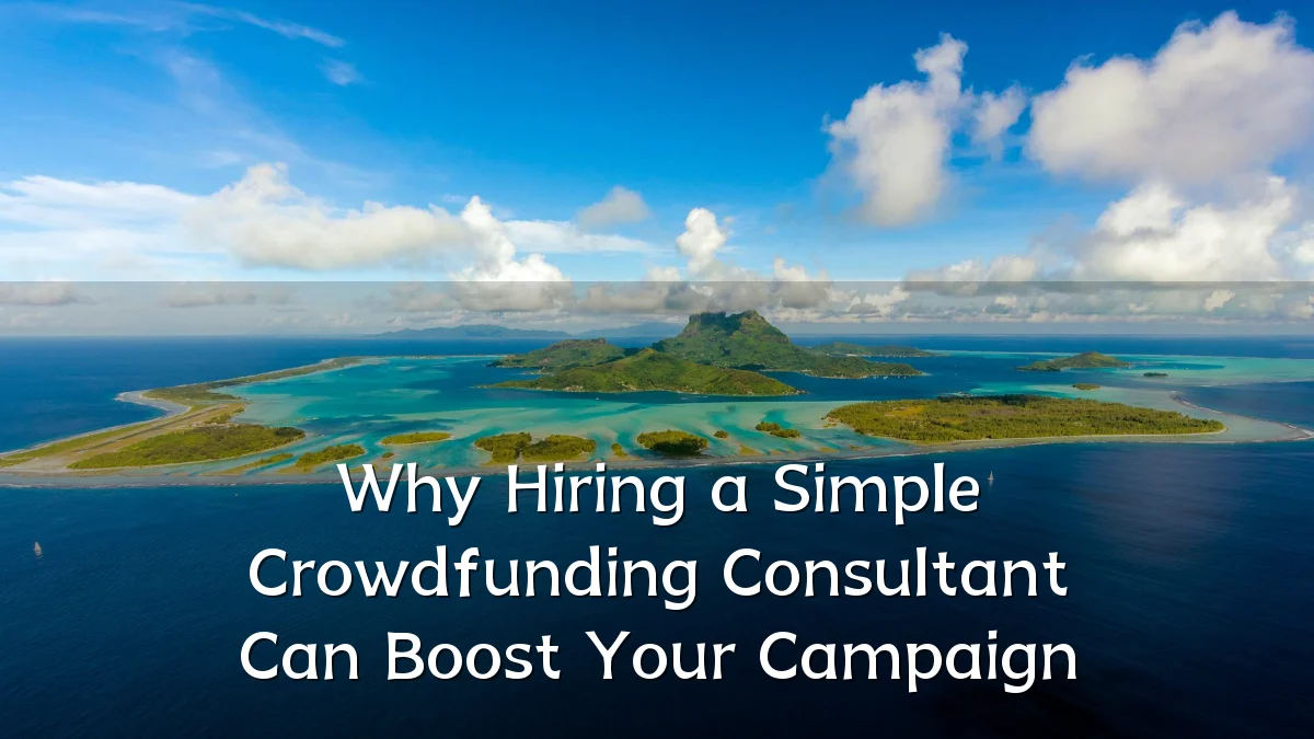 Why Hiring a Simple Crowdfunding Consultant Can Boost Your Campaign