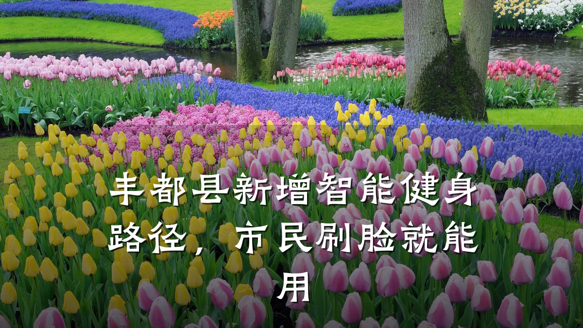 丰都县新增智能健身路径,市民刷脸就能用